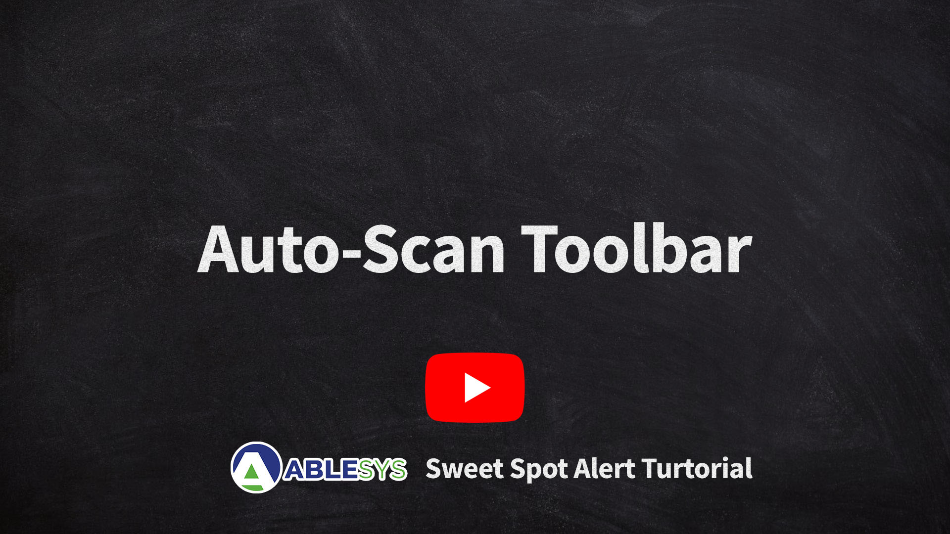 Auto-Scan Toolbar